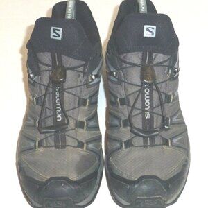 Salomon X Ultra 3 GTX Men's Gore-Tex Hiking Shoes Size: 8 Black/Silver/Gray